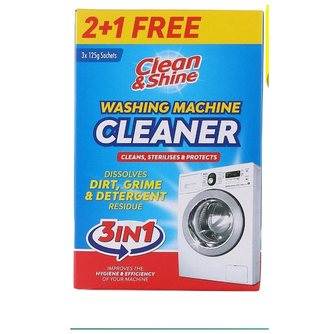 NYMO 3-in-1 Washing Machine Cleaner (3 Sachets)